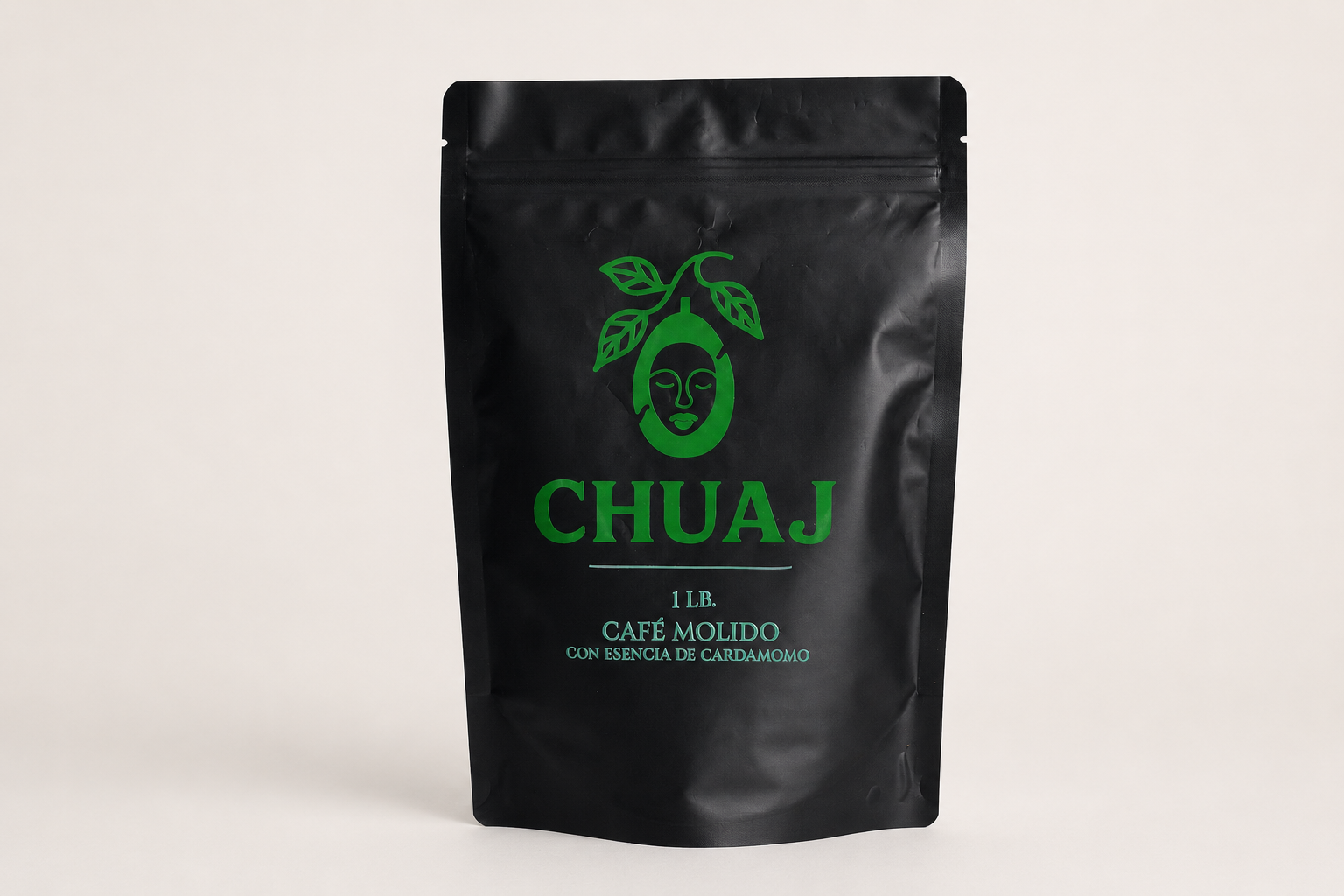 Café CHUAJ con esencia de cardamomo – 1 LB